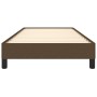 Brown fabric bed frame 80x200 cm by vidaXL, Beds and slatted bases - Ref: Foro24-346675, Price: 71,99 €, Discount: %