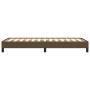 Brown fabric bed frame 80x200 cm by vidaXL, Beds and slatted bases - Ref: Foro24-346675, Price: 71,99 €, Discount: %