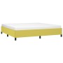 Estructura de cama de tela verde 200x200 cm de vidaXL, Camas y somieres - Ref: Foro24-347097, Precio: 122,20 €, Descuento: %