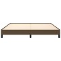 Estructura de cama tela marrón oscuro 180x200 cm de vidaXL, Camas y somieres - Ref: Foro24-346739, Precio: 109,38 €, Descuent...