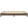 Estructura de cama tela marrón oscuro 180x200 cm de vidaXL, Camas y somieres - Ref: Foro24-346739, Precio: 109,38 €, Descuent...