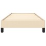 Cream fabric bed frame 80x200 cm by vidaXL, Beds and slatted bases - Ref: Foro24-346677, Price: 71,28 €, Discount: %