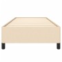 Estructura de cama de tela color crema 80x200 cm de vidaXL, Camas y somieres - Ref: Foro24-347023, Precio: 88,52 €, Descuento: %