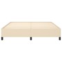 Estructura de cama tela color crema 180x200 cm de vidaXL, Camas y somieres - Ref: Foro24-347087, Precio: 130,21 €, Descuento: %