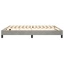 Estructura de cama de terciopelo gris claro 180x200 cm de vidaXL, Camas y somieres - Ref: Foro24-3120784, Precio: 116,61 €, D...