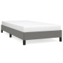 Dark gray fabric bed frame 90x200 cm by vidaXL, Beds and slatted bases - Ref: Foro24-346689, Price: 72,67 €, Discount: %