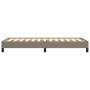 Estructura de cama de tela gris taupe 80x200 cm de vidaXL, Camas y somieres - Ref: Foro24-346676, Precio: 71,39 €, Descuento: %