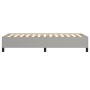 Estructura de cama de tela gris claro 80x200 cm de vidaXL, Camas y somieres - Ref: Foro24-347018, Precio: 90,53 €, Descuento: %