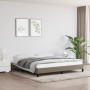 Estructura de cama de tela gris taupe 180x200 cm de vidaXL, Camas y somieres - Ref: Foro24-346740, Precio: 133,72 €, Descuent...