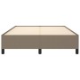 Estructura de cama de tela gris taupe 140x190 cm de vidaXL, Camas y somieres - Ref: Foro24-347062, Precio: 138,97 €, Descuent...