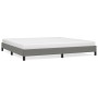 Dark gray fabric bed frame 200x200 cm by vidaXL, Beds and slatted bases - Ref: Foro24-346745, Price: 114,68 €, Discount: %