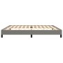 Dark gray fabric bed frame 200x200 cm by vidaXL, Beds and slatted bases - Ref: Foro24-346745, Price: 114,68 €, Discount: %