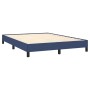 Estructura de cama de tela gris taupe azul 140x200 cm de vidaXL, Camas y somieres - Ref: Foro24-346726, Precio: 96,90 €, Desc...