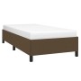 Brown fabric bed frame 100x200 cm by vidaXL, Beds and slatted bases - Ref: Foro24-347045, Price: 110,09 €, Discount: %