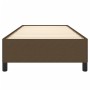 Brown fabric bed frame 100x200 cm by vidaXL, Beds and slatted bases - Ref: Foro24-347045, Price: 110,09 €, Discount: %