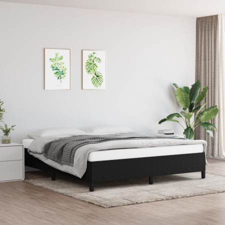 Light gray fabric bed frame 160x200 cm by vidaXL, Beds and slatted bases - Ref: Foro24-347076, Price: 141,99 €, Discount: %