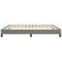 Dark gray fabric bed frame 160x200 cm by vidaXL, Beds and slatted bases - Ref: Foro24-346729, Price: 115,94 €, Discount: %