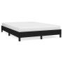 Black fabric bed frame 140x200 cm by vidaXL, Beds and slatted bases - Ref: Foro24-346722, Price: 104,04 €, Discount: %