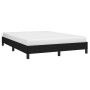 Black fabric bed frame 140x200 cm by vidaXL, Beds and slatted bases - Ref: Foro24-346722, Price: 104,04 €, Discount: %