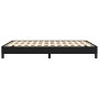 Black fabric bed frame 140x200 cm by vidaXL, Beds and slatted bases - Ref: Foro24-346722, Price: 104,04 €, Discount: %