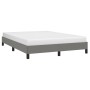 Dark gray fabric bed frame 140x190 cm by vidaXL, Beds and slatted bases - Ref: Foro24-346713, Price: 99,40 €, Discount: %