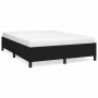 Black fabric bed frame 140x190 cm by vidaXL, Beds and slatted bases - Ref: Foro24-347060, Price: 126,23 €, Discount: %