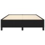 Black fabric bed frame 140x190 cm by vidaXL, Beds and slatted bases - Ref: Foro24-347060, Price: 126,23 €, Discount: %