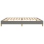 Estructura de cama tela gris oscuro 200x200 cm de vidaXL, Camas y somieres - Ref: Foro24-346843, Precio: 112,36 €, Descuento: %