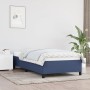 Estructura de cama de tela azul 90x190 cm de vidaXL, Camas y somieres - Ref: Foro24-347032, Precio: 92,65 €, Descuento: %