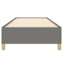 Dark gray fabric bed frame 90x190 cm by vidaXL, Beds and slatted bases - Ref: Foro24-347126, Price: 85,62 €, Discount: %