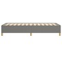 Dark gray fabric bed frame 90x190 cm by vidaXL, Beds and slatted bases - Ref: Foro24-347126, Price: 85,62 €, Discount: %