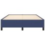 Estructura de cama de tela gris taupe azul 140x200 cm de vidaXL, Camas y somieres - Ref: Foro24-347072, Precio: 128,19 €, Des...