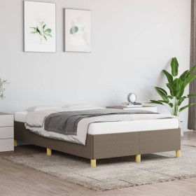 Estructura de cama de tela gris taupe 120x200 cm de vidaXL, Camas y somieres - Ref: Foro24-347153, Precio: 132,34 €, Descuent...