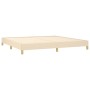 Cream fabric bed frame 200x200 cm by vidaXL, Beds and slatted bases - Ref: Foro24-346847, Price: 111,90 €, Discount: %