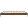 Brown fabric bed frame 140x200 cm by vidaXL, Beds and slatted bases - Ref: Foro24-346821, Price: 105,99 €, Discount: %