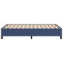 Blue fabric bed frame 120x200 cm by vidaXL, Beds and slatted bases - Ref: Foro24-347056, Price: 116,99 €, Discount: %