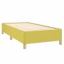 Estructura de cama de tela verde 100x200 cm de vidaXL, Camas y somieres - Ref: Foro24-347148, Precio: 91,86 €, Descuento: %