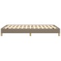 Estructura de cama de tela gris taupe 120x200 cm de vidaXL, Camas y somieres - Ref: Foro24-346806, Precio: 110,99 €, Descuent...