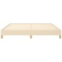 Estructura de cama tela color crema 180x200 cm de vidaXL, Camas y somieres - Ref: Foro24-346839, Precio: 111,03 €, Descuento: %