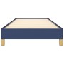 Blue fabric bed frame 90x200 cm by vidaXL, Beds and slatted bases - Ref: Foro24-346792, Price: 74,14 €, Discount: %