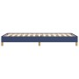 Blue fabric bed frame 90x200 cm by vidaXL, Beds and slatted bases - Ref: Foro24-346792, Price: 74,14 €, Discount: %