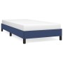 Blue fabric bed frame 80x200 cm by vidaXL, Beds and slatted bases - Ref: Foro24-346678, Price: 71,28 €, Discount: %