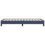 Blue fabric bed frame 80x200 cm by vidaXL, Beds and slatted bases - Ref: Foro24-346678, Price: 71,28 €, Discount: %