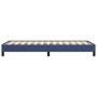 Blue fabric bed frame 90x200 cm by vidaXL, Beds and slatted bases - Ref: Foro24-346694, Price: 72,78 €, Discount: %