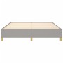 Estructura de cama tela gris claro 160x200 cm de vidaXL, Camas y somieres - Ref: Foro24-347173, Precio: 145,76 €, Descuento: %