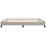 Estructura de cama tela gris claro 160x200 cm de vidaXL, Camas y somieres - Ref: Foro24-346728, Precio: 122,89 €, Descuento: %