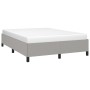 Light gray fabric bed frame 140x200 cm by vidaXL, Beds and slatted bases - Ref: Foro24-347066, Price: 127,88 €, Discount: %