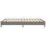 Estructura de cama de tela gris oscuro 160x200 cm de vidaXL, Camas y somieres - Ref: Foro24-346827, Precio: 121,51 €, Descuen...