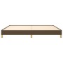 Estructura de cama tela marrón oscuro 200x200 cm de vidaXL, Camas y somieres - Ref: Foro24-346845, Precio: 117,70 €, Descuent...