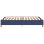 Blue taupe gray fabric bed frame 140x200 cm by vidaXL, Beds and slatted bases - Ref: Foro24-347171, Price: 130,93 €, Discount: %